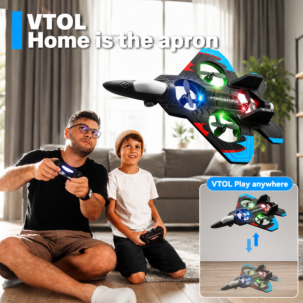 SkyForce™ 360° Fighter Jet Drone