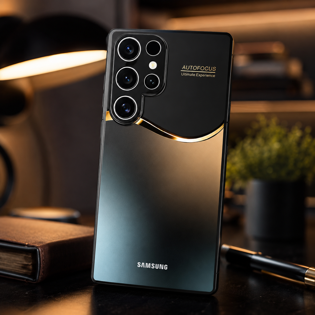 Galaxy - Black Aurum Glow Case