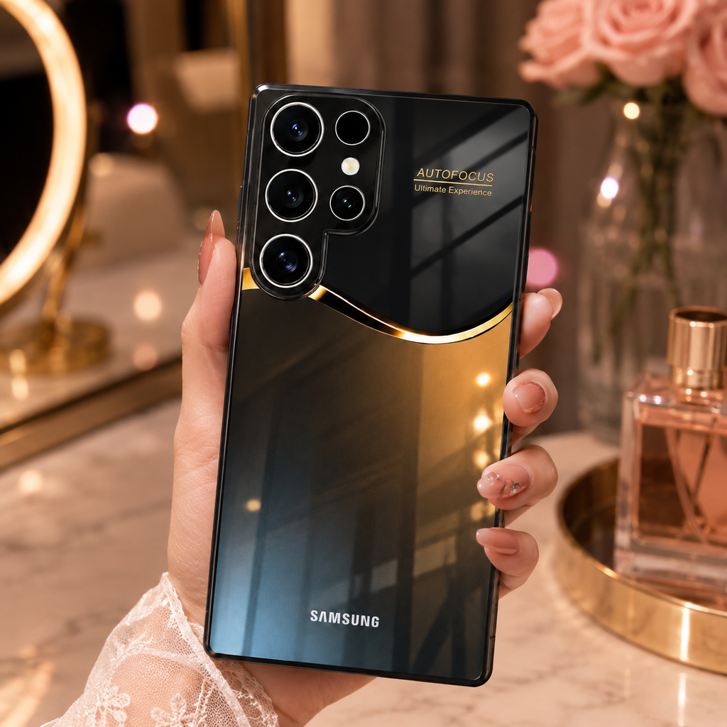 Galaxy - Black Aurum Glow Case