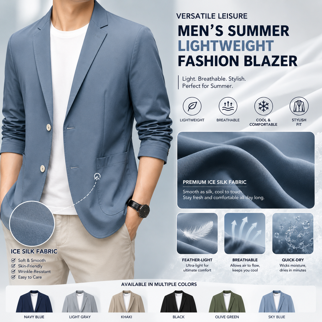 All-Season Ultra Light Weight Blazer