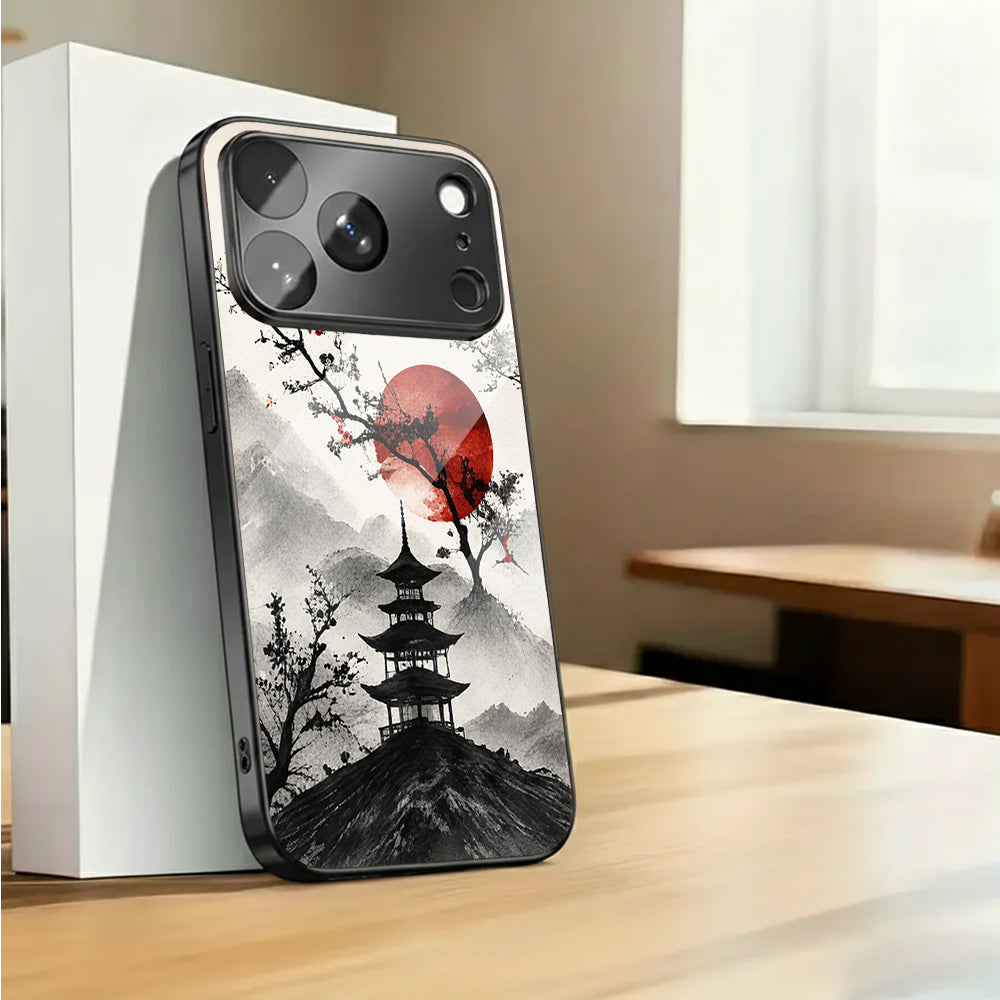Red Moon Pagoda Case