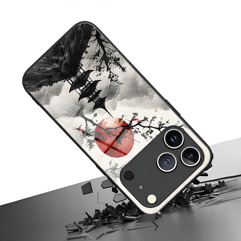 Red Moon Pagoda Case