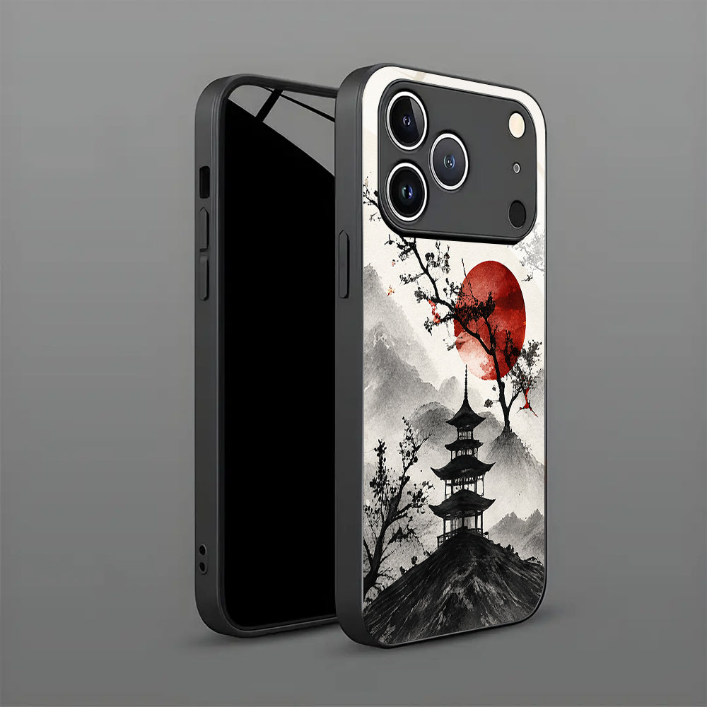 Red Moon Pagoda Case