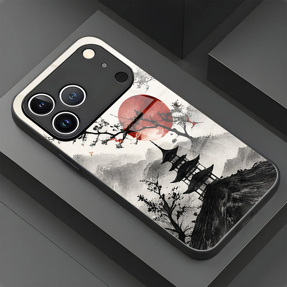 Red Moon Pagoda Case