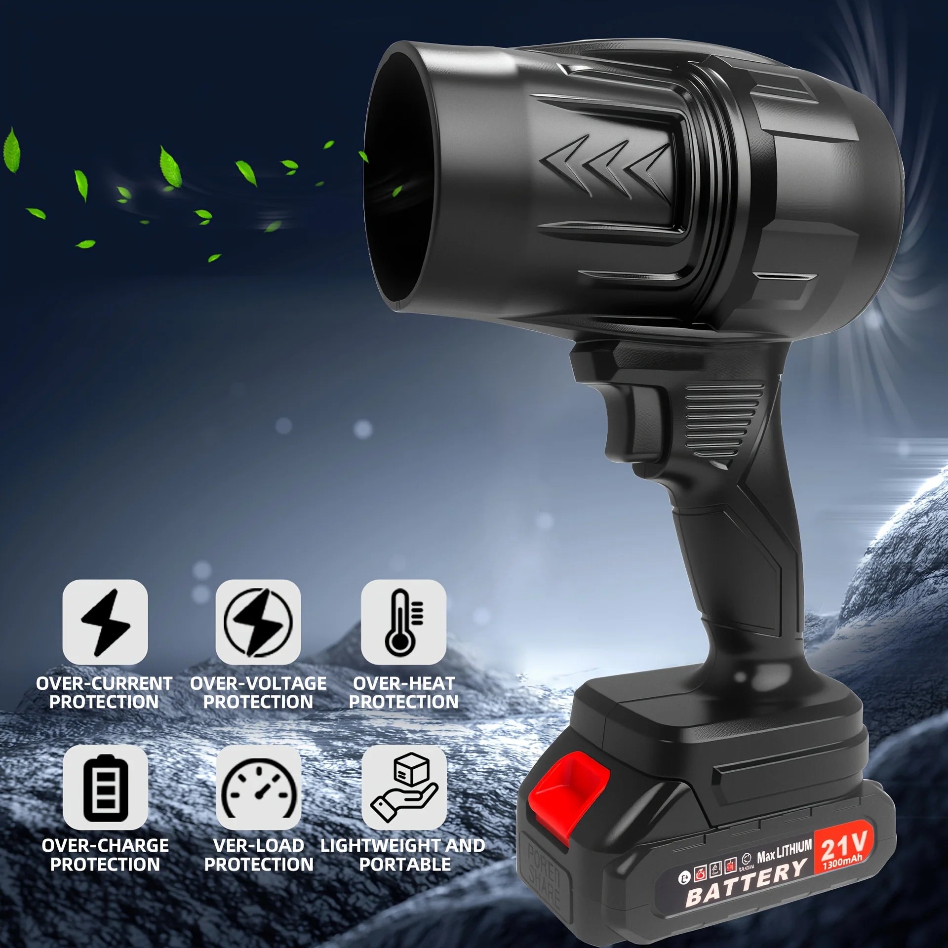 TurboJet Pro Cordless Air Blower